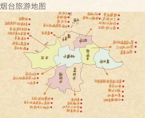 烟台旅游地图