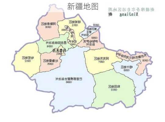 新疆地图