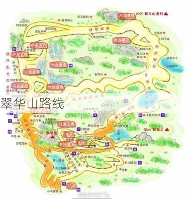 翠华山路线