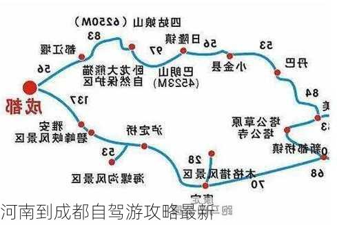 河南到成都自驾游攻略最新