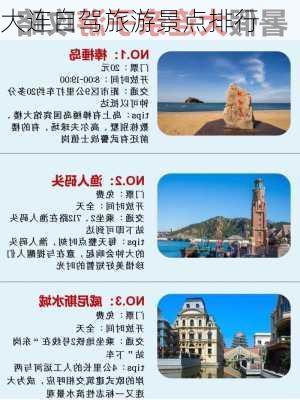 大连自驾旅游景点排行