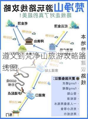 遵义到梵净山旅游攻略路线图