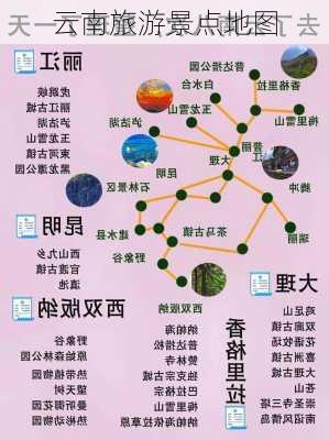 云南旅游景点地图