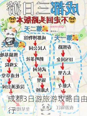 成都3日游旅游攻略自由行