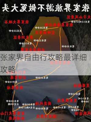 张家界自由行攻略最详细攻略