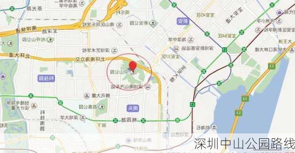 深圳中山公园路线