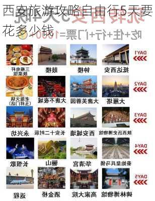 西安旅游攻略自由行5天要花多少钱