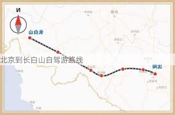 北京到长白山自驾游路线