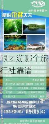 跟团游哪个旅行社靠谱