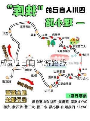 成都2日自驾游路线