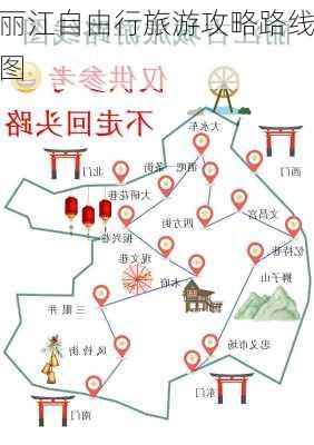 丽江自由行旅游攻略路线图