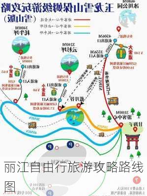 丽江自由行旅游攻略路线图