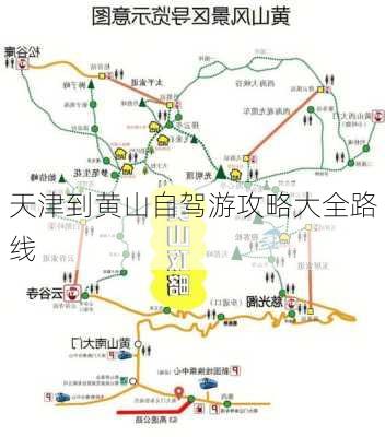 天津到黄山自驾游攻略大全路线