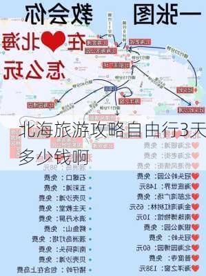 北海旅游攻略自由行3天多少钱啊