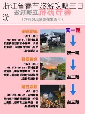 浙江省春节旅游攻略三日游