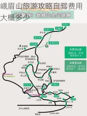 峨眉山旅游攻略自驾费用大概多少