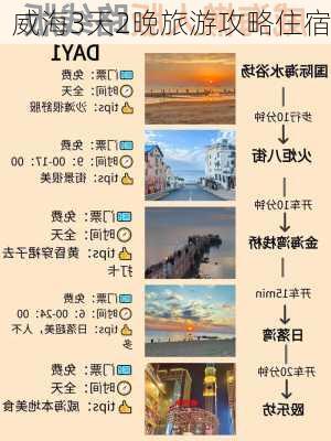 威海3天2晚旅游攻略住宿