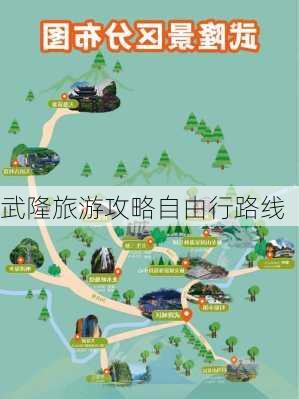 武隆旅游攻略自由行路线