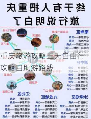 重庆旅游攻略三天自由行攻略自助游路线