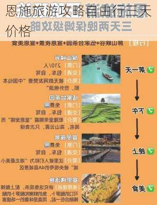 恩施旅游攻略自由行三天价格