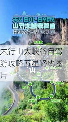 太行山大峡谷自驾游攻略五星路线图片