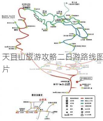 天目山旅游攻略二日游路线图片