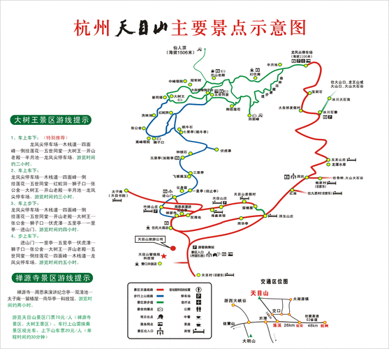 天目山旅游攻略二日游路线图片