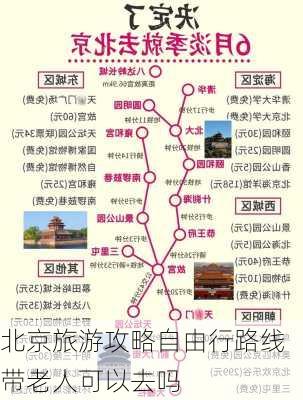 北京旅游攻略自由行路线带老人可以去吗