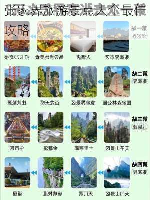 张家界旅游景点大全最佳攻略