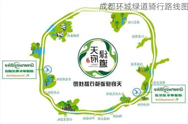 成都环城绿道骑行路线图