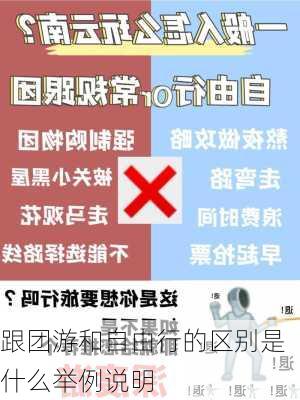 跟团游和自由行的区别是什么举例说明