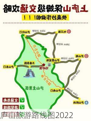 庐山旅游路线图2022