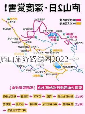 庐山旅游路线图2022