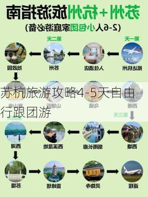 苏杭旅游攻略4-5天自由行跟团游