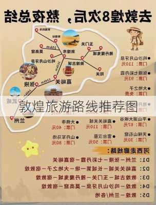 敦煌旅游路线推荐图