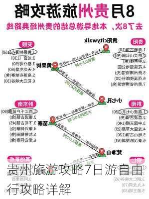 贵州旅游攻略7日游自由行攻略详解