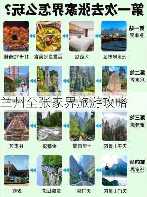 兰州至张家界旅游攻略