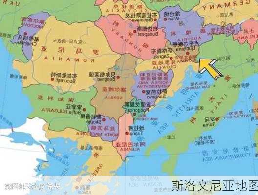 斯洛文尼亚地图