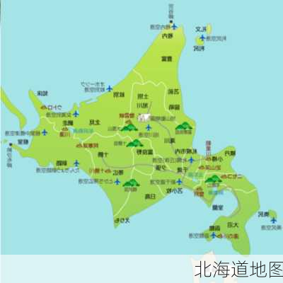 北海道地图