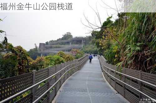 福州金牛山公园栈道