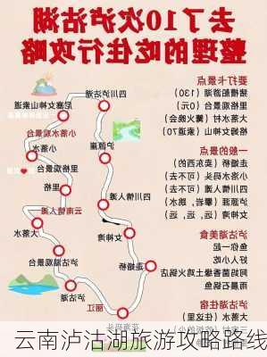 云南泸沽湖旅游攻略路线