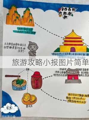 旅游攻略小报图片简单