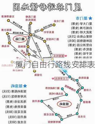 厦门自由行路线安排表