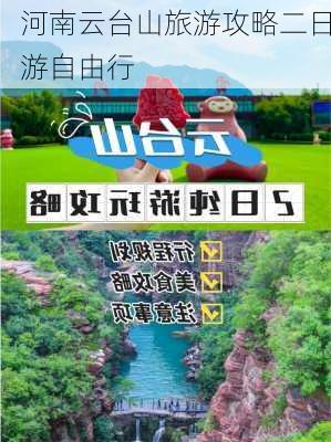 河南云台山旅游攻略二日游自由行