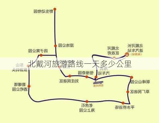 北戴河旅游路线一天多少公里