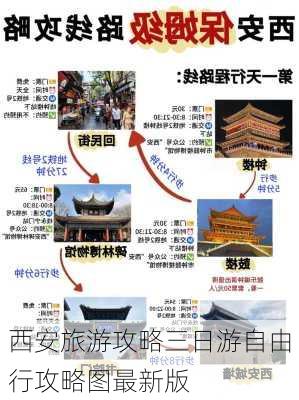 西安旅游攻略三日游自由行攻略图最新版