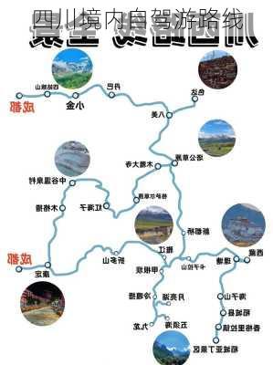 四川境内自驾游路线