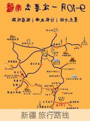 新疆 旅行路线