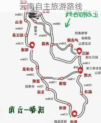 云南自主旅游路线