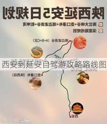 西安到延安自驾游攻略路线图